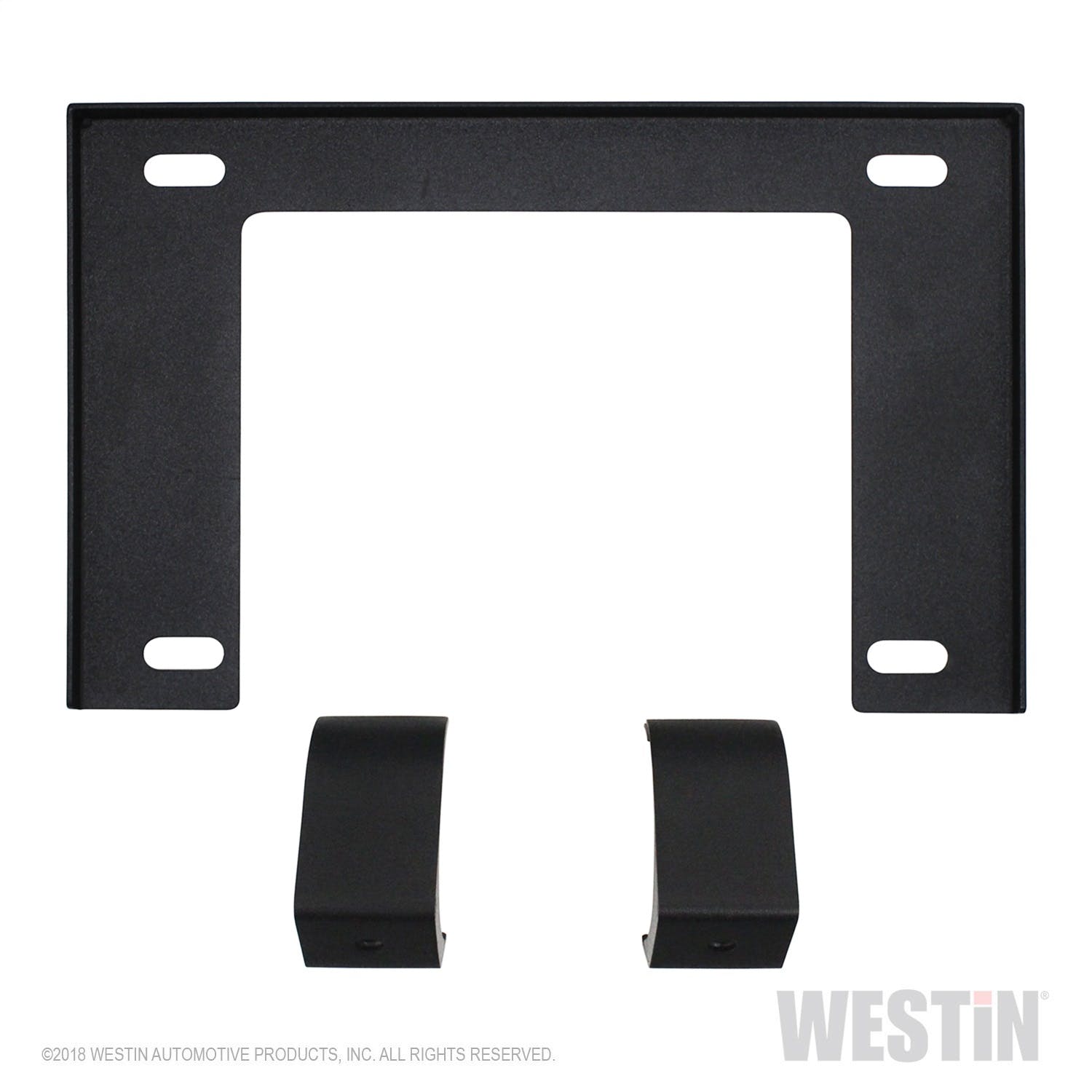 Westin Automotive 58-60055 Outlaw Bumper License Plate Mount Textured Black