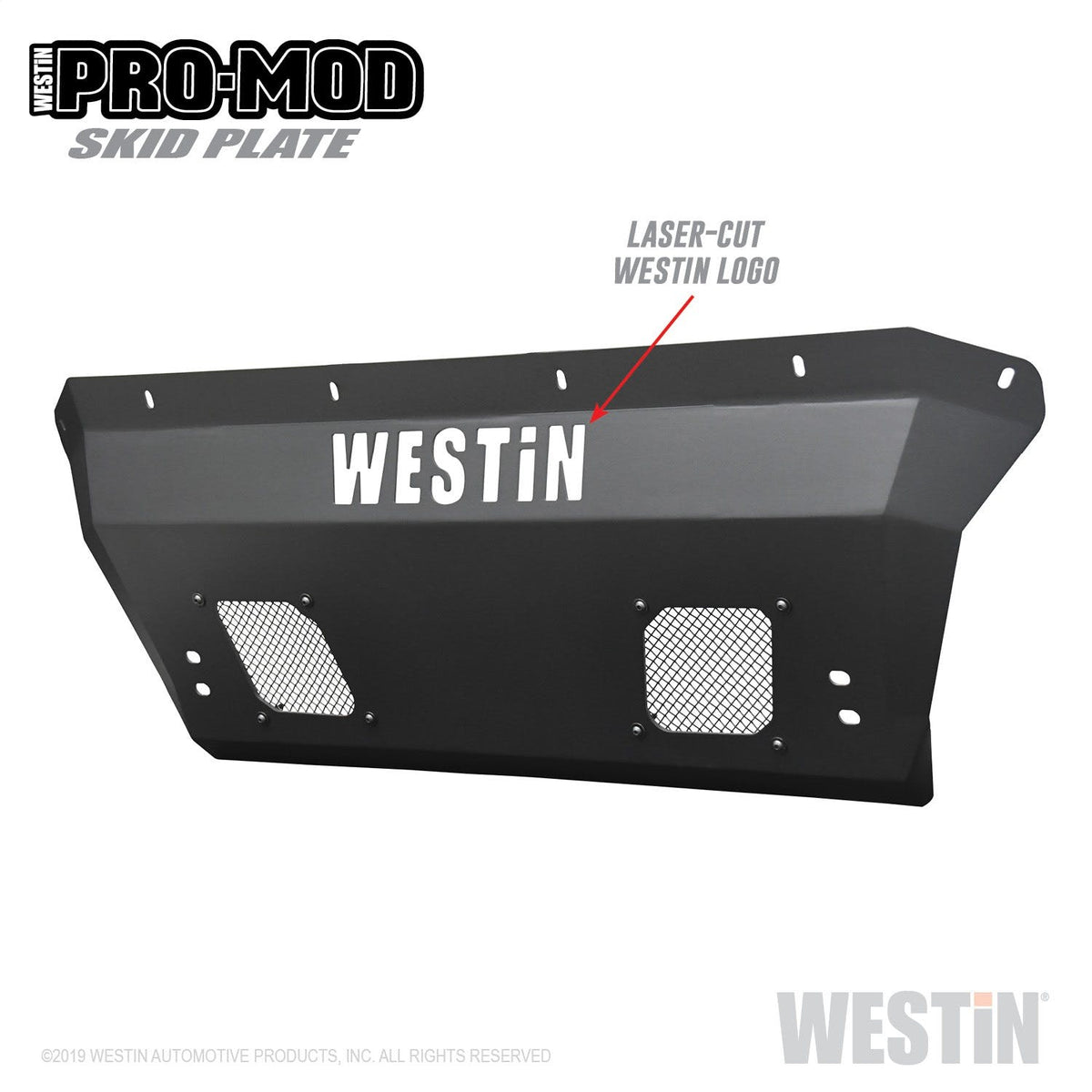 Westin Automotive 58-72005 Pro-Mod Skid Plate Textured Black