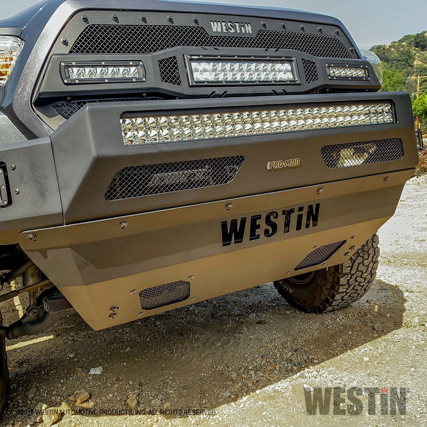 Westin Automotive 58-72005 Pro-Mod Skid Plate Textured Black