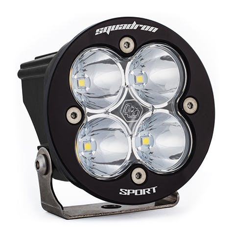 Baja Designs 580001 LED Light Pod Clear Lens Spot Pattern Each Squadron R Sport