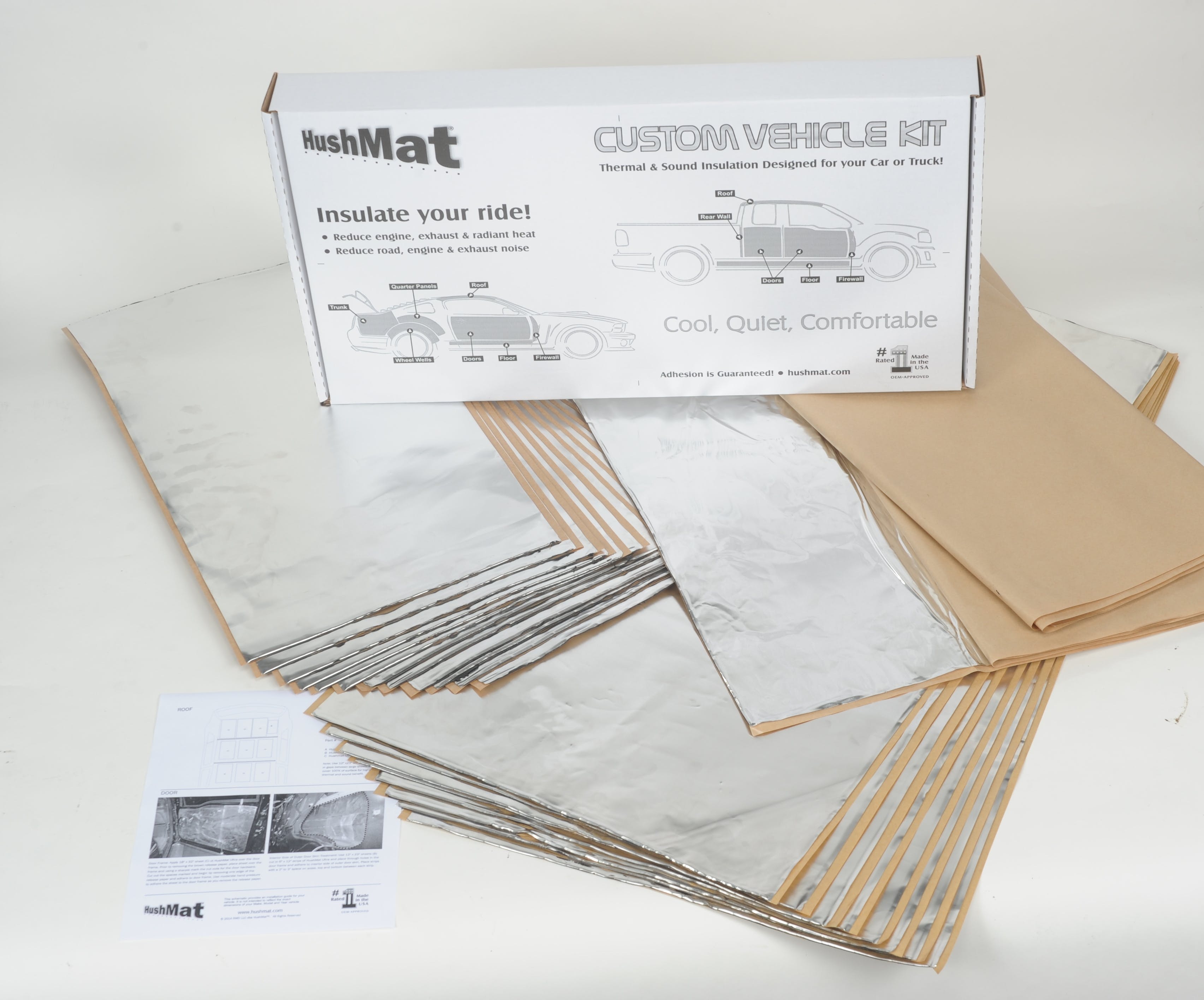 Hushmat 61200 Complete Vehicle Custom Insulation Kit