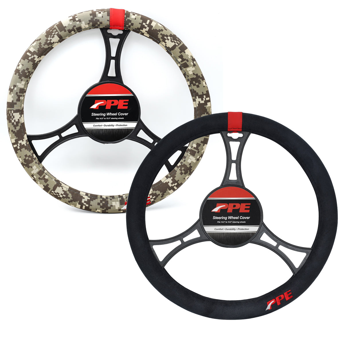 PPE Diesel Steering Wheel Cover - Digital Camo Desert Tan Fits 15.5 in steering wheels 588983040