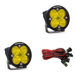 Baja Designs 597815 LED Light Pods Amber Lens Wide Cornering Pair Squadron R Pro
