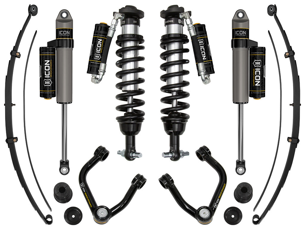 ICON Vehicle Dynamics K93207TS 0-3.5 inch Stage 7 Suspension System W Tubular UCA Steel Knuckle