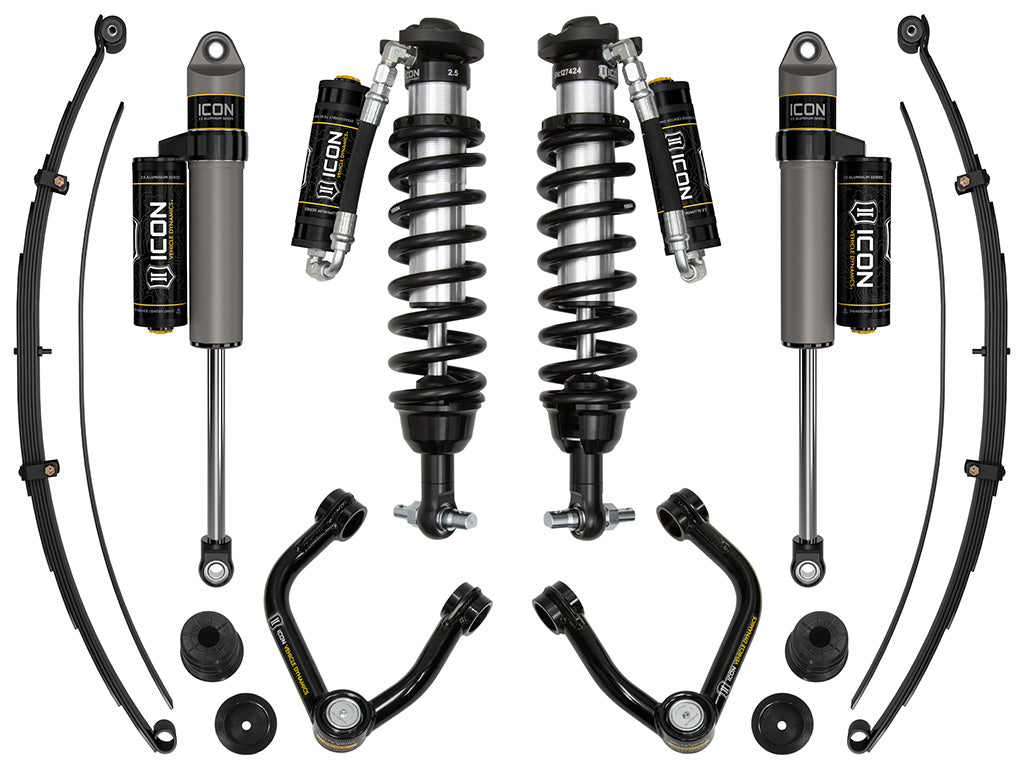 ICON Vehicle Dynamics K93207TA 0-3.5 inch Stage 7 Suspension System W Tubular UCA Al Knuckle