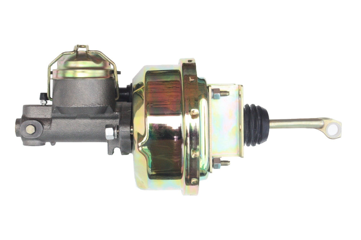 LEED Brakes 5HC 7 in Power Booster , 1 in Bore single bowl Master, drum/drum (Zinc)