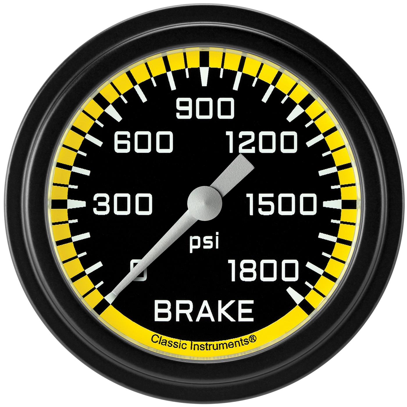 Classic Instruments Brake Pressure Gauge AX367YBLF
