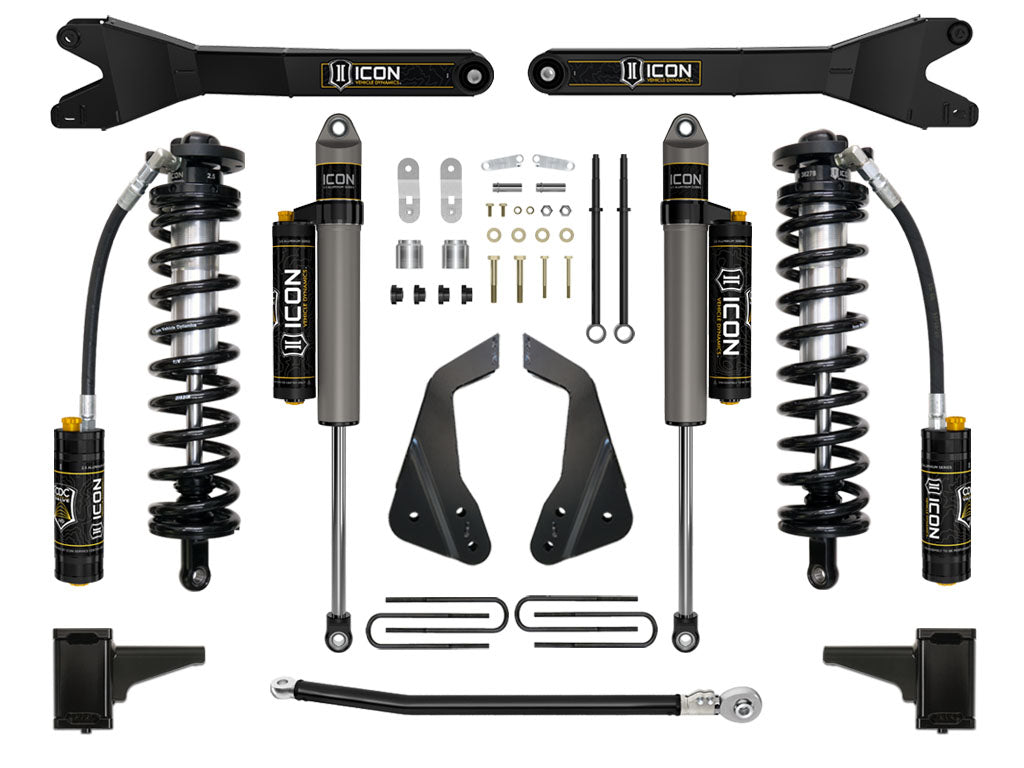 ICON Vehicle Dynamics K63114R 4-5.5 Stage 4 Coilover Conversion System with Radius Arm