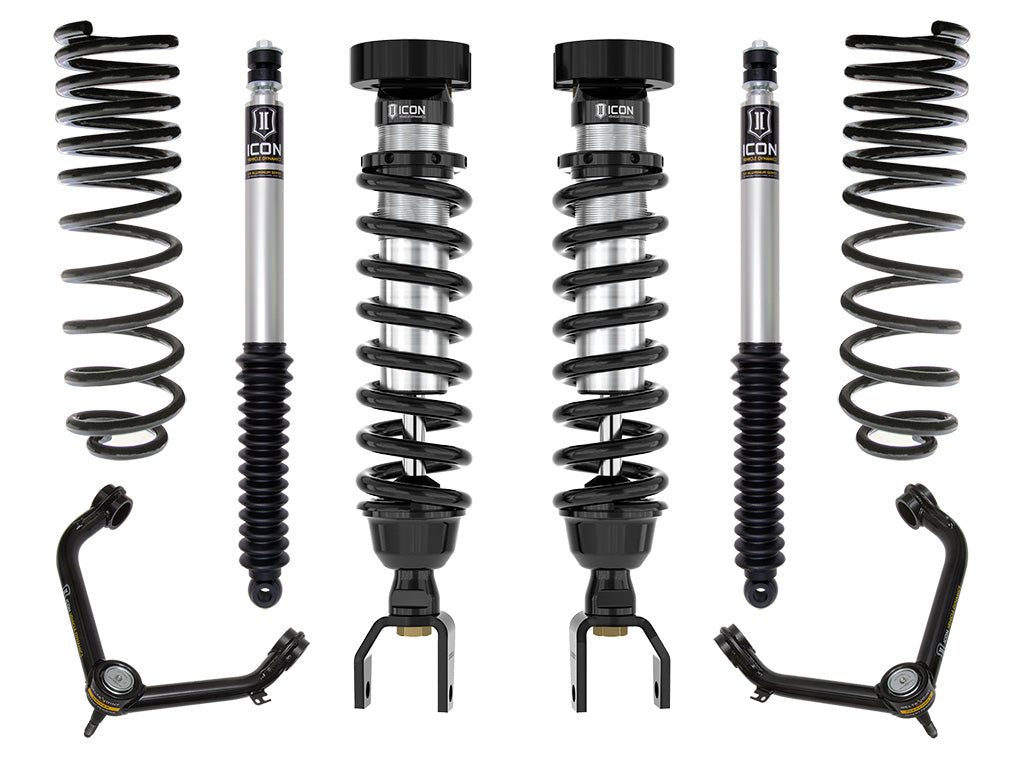 ICON Vehicle Dynamics K213112T 2-3 Stage 2 Suspension System with Tubular Upper Control Arm