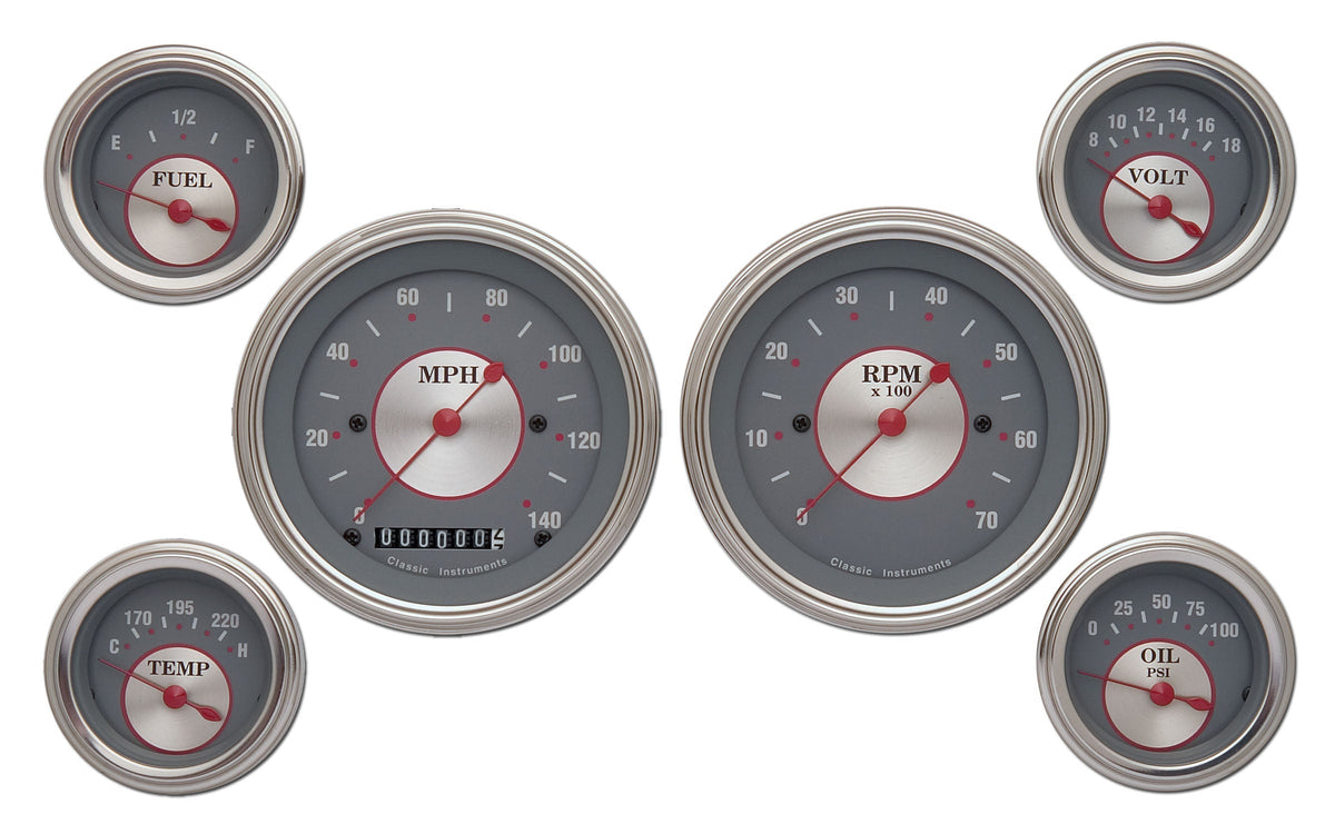 Classic Instruments Gauge Set SS01SLF