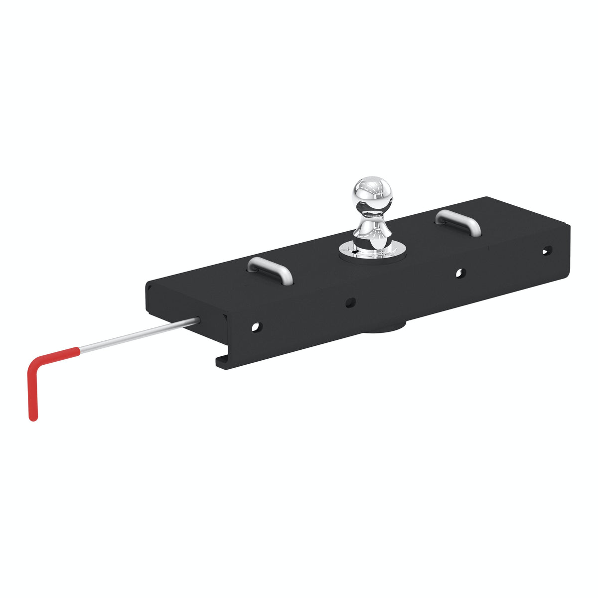 CURT 60611 Double Lock EZr Gooseneck Hitch, 2-5/16 Ball, 30K (Brackets Required)