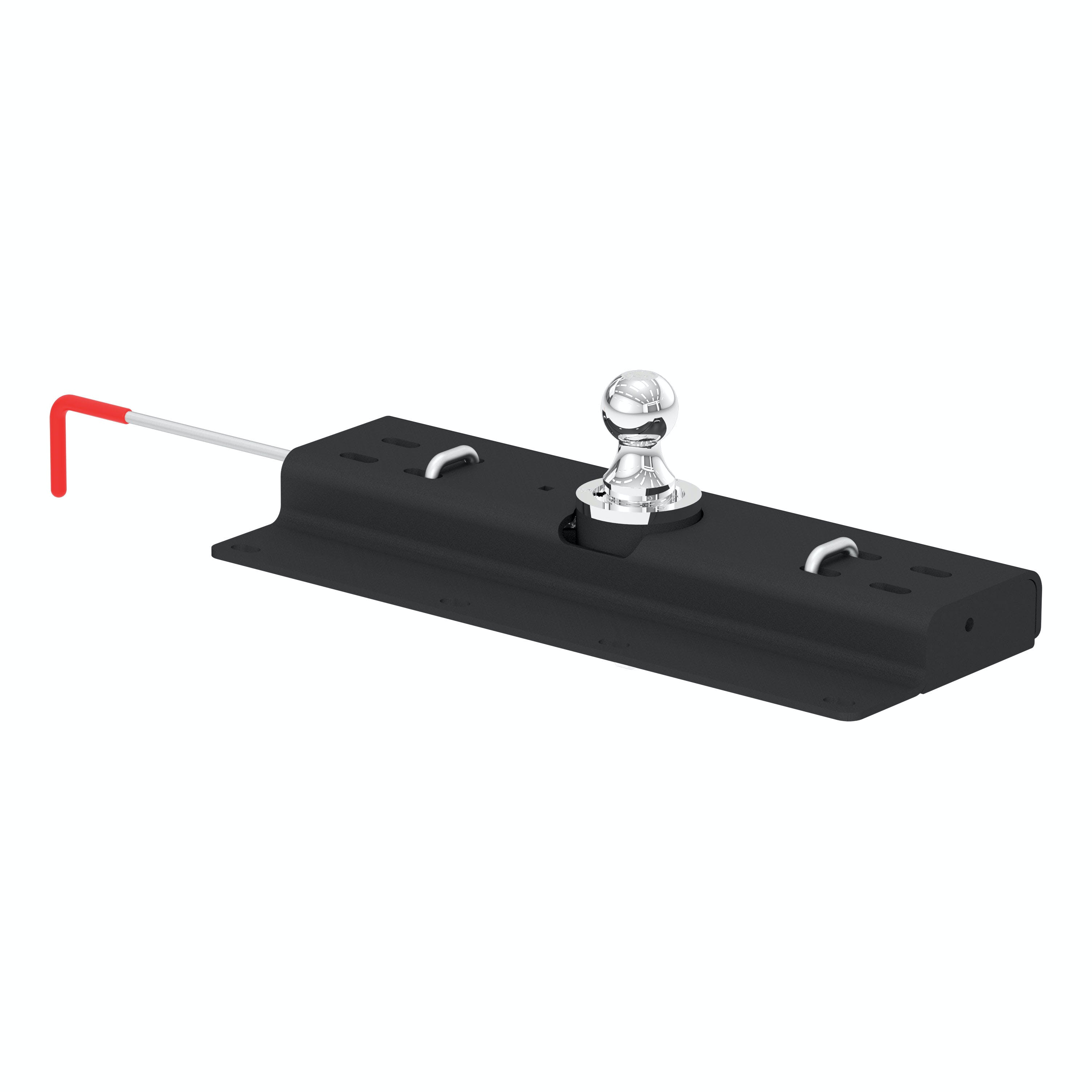 CURT 60615 Double Lock Gooseneck Hitch, 2-5/16 Ball, 30K (Brackets Required)