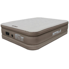 Pittman Outdoors PPI-XTREME20 Queen Fabric Xtreme 20 Premium Fabric Indoor Air Mattress-Built-in Elec AirPump