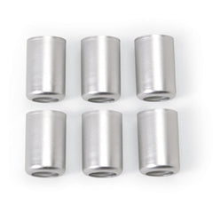 Russell 610382 Ferrule Crimp on #10 Stainless Steel 6 Pcs
