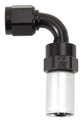 Russell 610483 Hose End Crimp 6 90? Blk/Slv