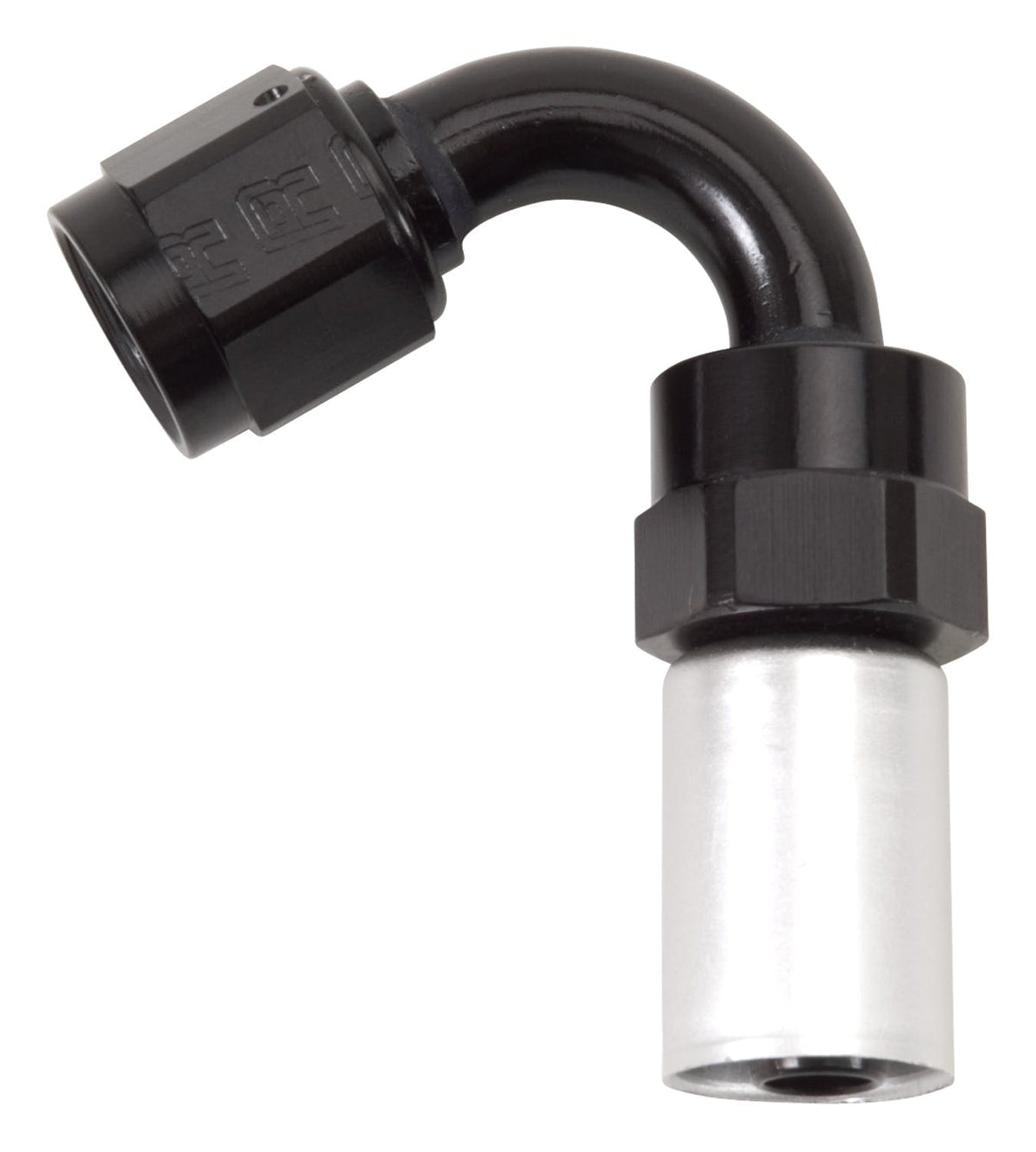 Russell 610493 Hose End Crimp 6 120 Blk/Slv