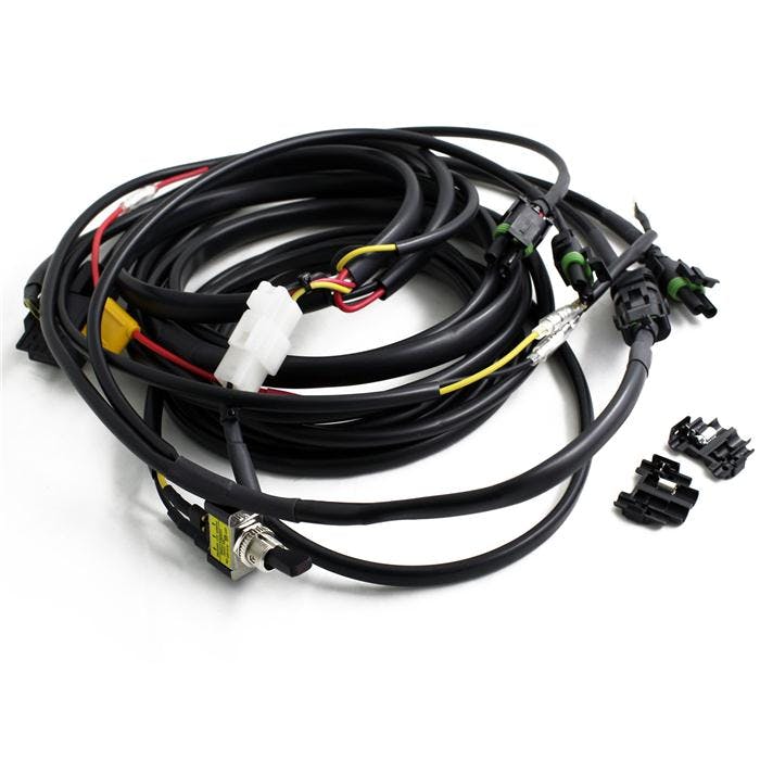 Baja Designs 613600 Squadron/S2 Wire Harness 3 Light Max 325 Watts