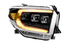 Morimoto XB LED Headlights: Toyota Tundra (14-20) (Pair / ASM / Amber DRL) (Gen 2) LF532.2-A-ASM