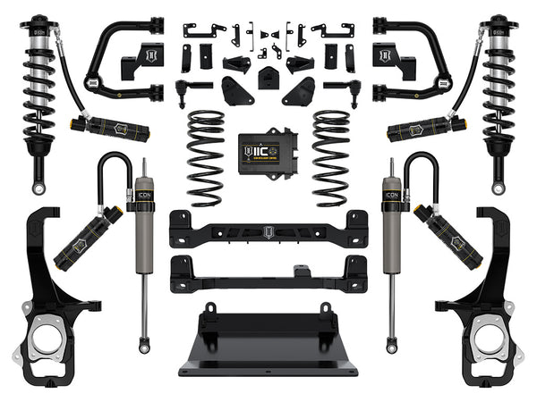 ICON Vehicle Dynamics K53278T 6 inch Stage 8 Suspension System Tubular UCA