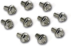 Moroso 38590 Timing Cover Bolts (SBC/BBC/90? V6 Chevy, 10pk)