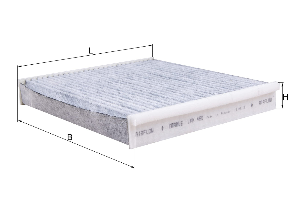 MAHLE Cabin Air Filter LAK 490