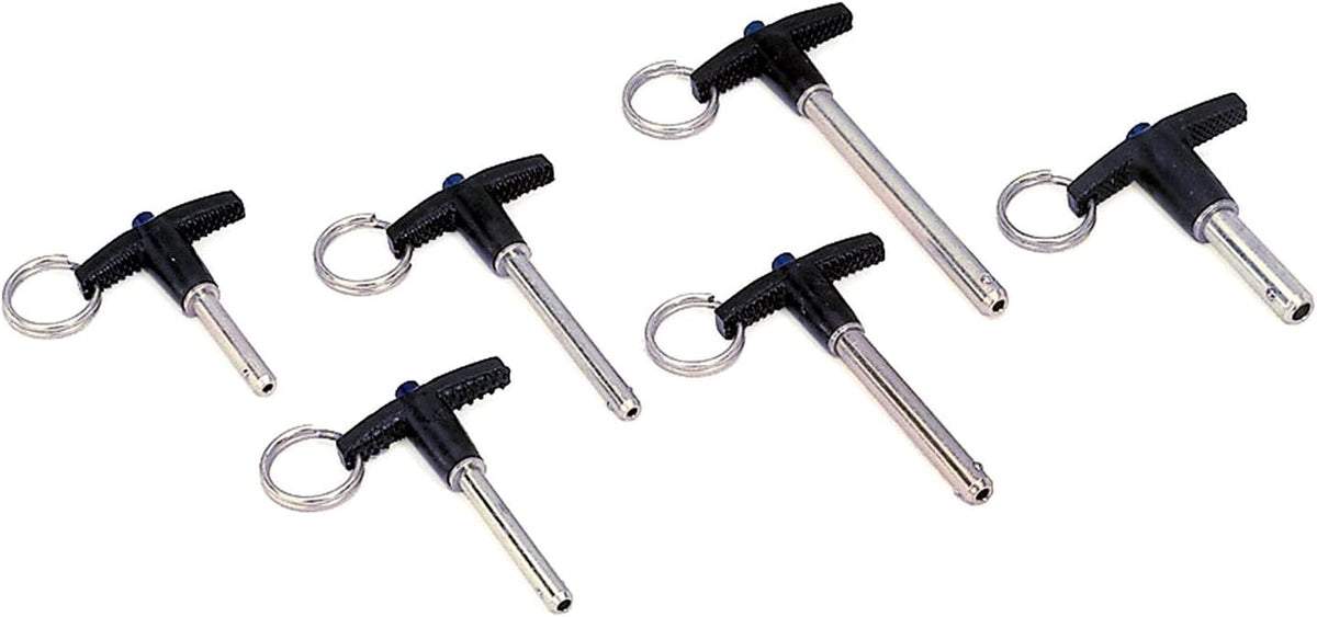 Moroso 90400 Heavy Duty Quick Release Pin (5/16dia., 1L, 14,400 lb Double Shear Load, 2pk)