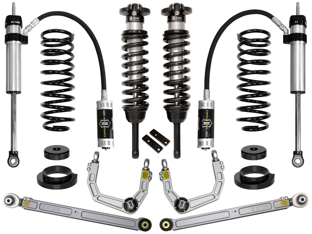 ICON Vehicle Dynamics K53174 0-3.5 Stage 4 Suspension System with Billet Upper Control Arm