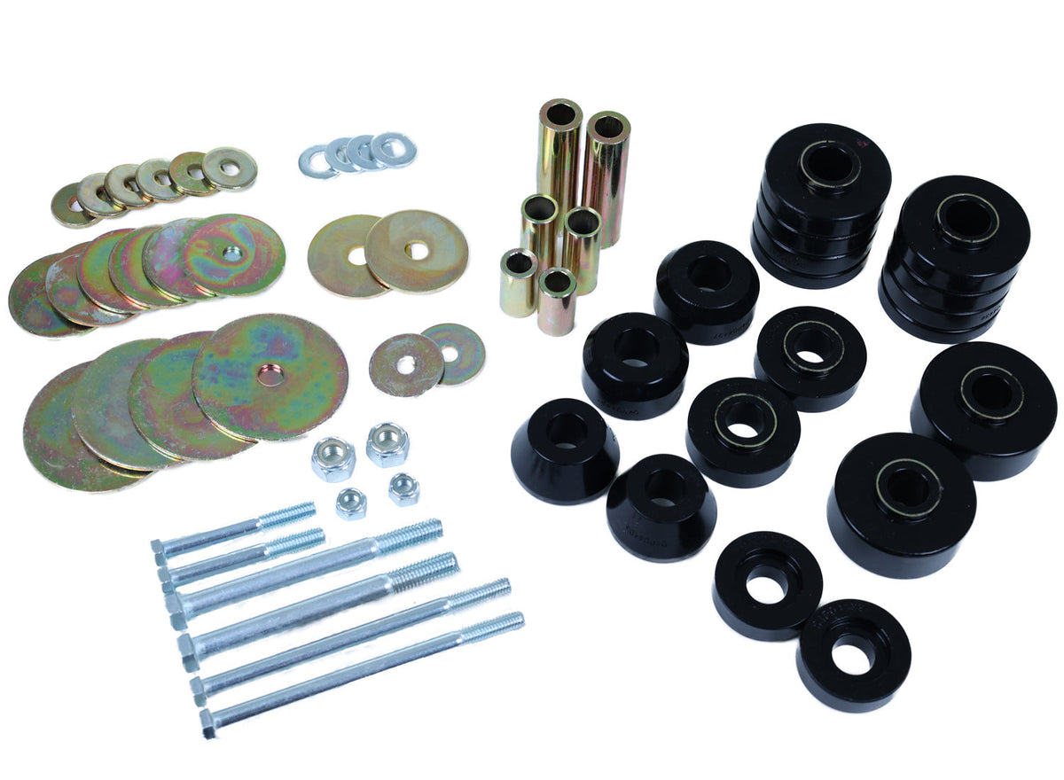 Energy Suspension 69-72 GMC C15/C1500 Pickup Body Mount Set 3.4163G