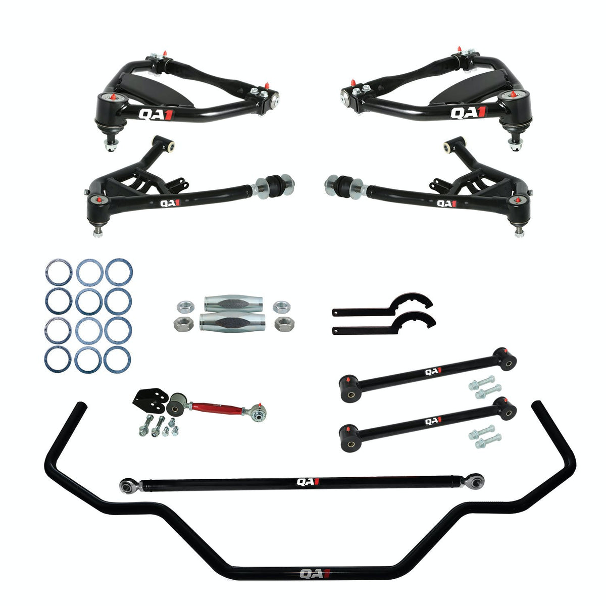 QA1 DK12-GMB2 Drag Kit 2.0 Level 2, B-Body, 65-68 Chevy B-Body, W/O Shocks