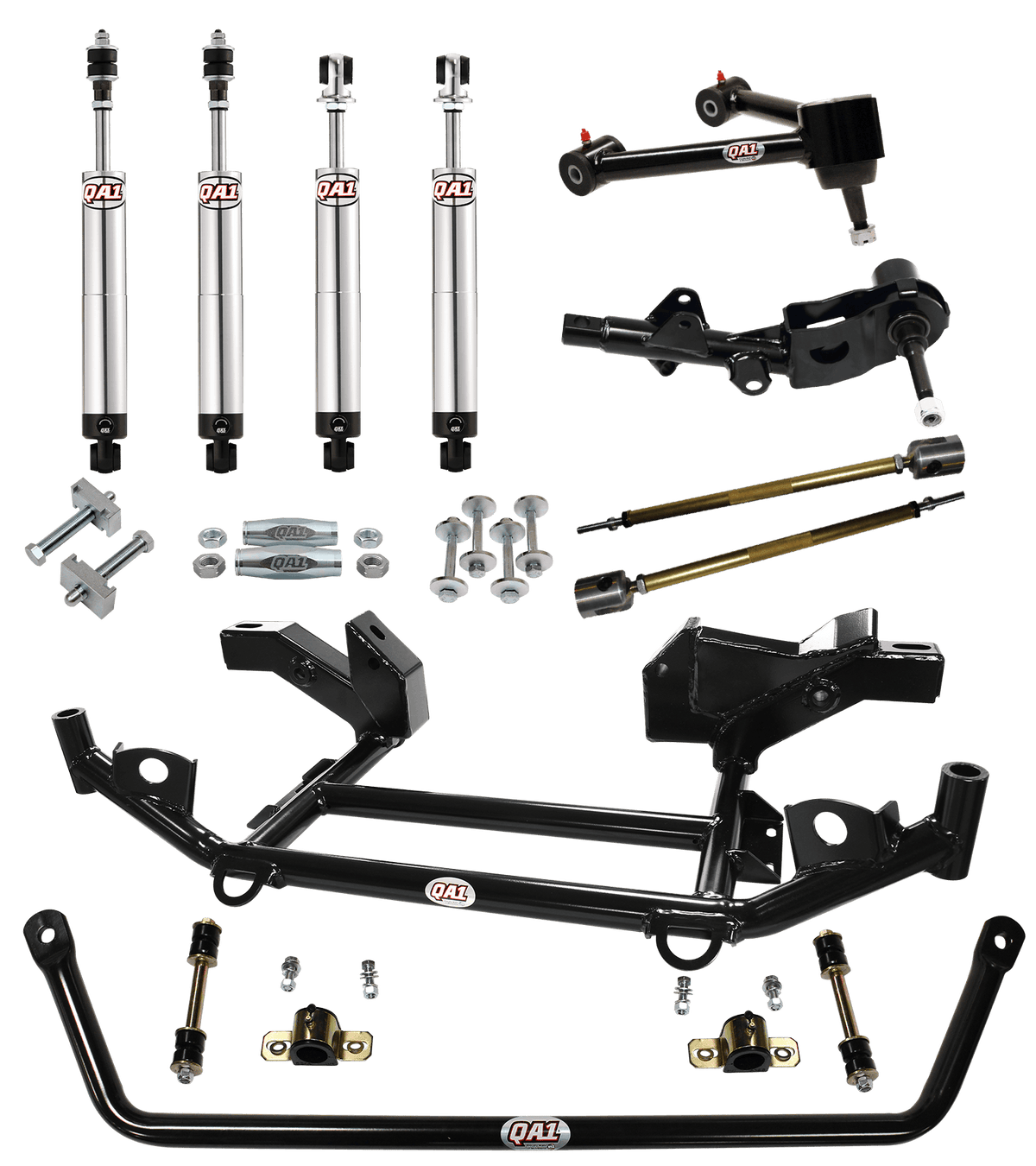 QA1 HK12-CRB1 Handling Kit, Level 2, Mopar B-Body 66-70 Mopar B-Body, W/O Shocks