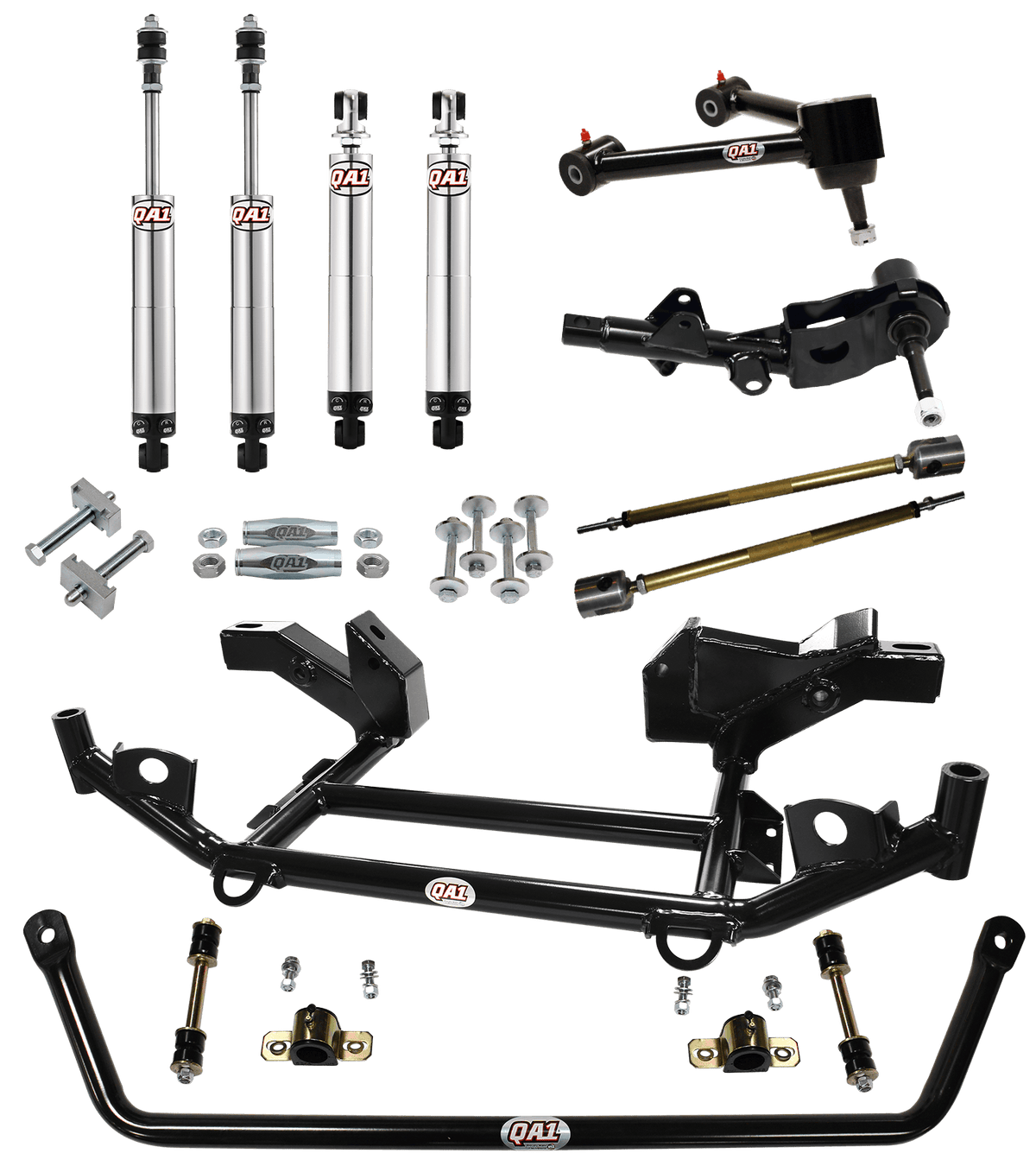 QA1 HK13-CRB1 Handling Kit, Level 3, Mopar B-Body 66-70 Mopar B-Body, W/O Shocks