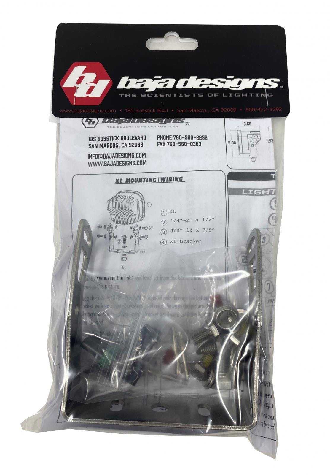 Baja Designs 660308 Parts Bag XL Single