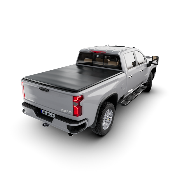 Worksport SC4 PRO Soft-Folding Tonneau Cover 29-1256 Chevrolet GMC Bed Length: 78.8 79.4Inch Tonneau Cover