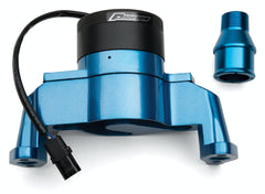 PROFORM 66225B Electric Engine Water Pump; Aluminum; Blue Powder Coat; Fits SB Chevy Engines