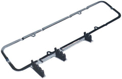 PROFORM 66292BKC Engine Valve Cover 1-Pc Holdown Clamps w/Wire Looms; Black; Fits SB Chevy Engine