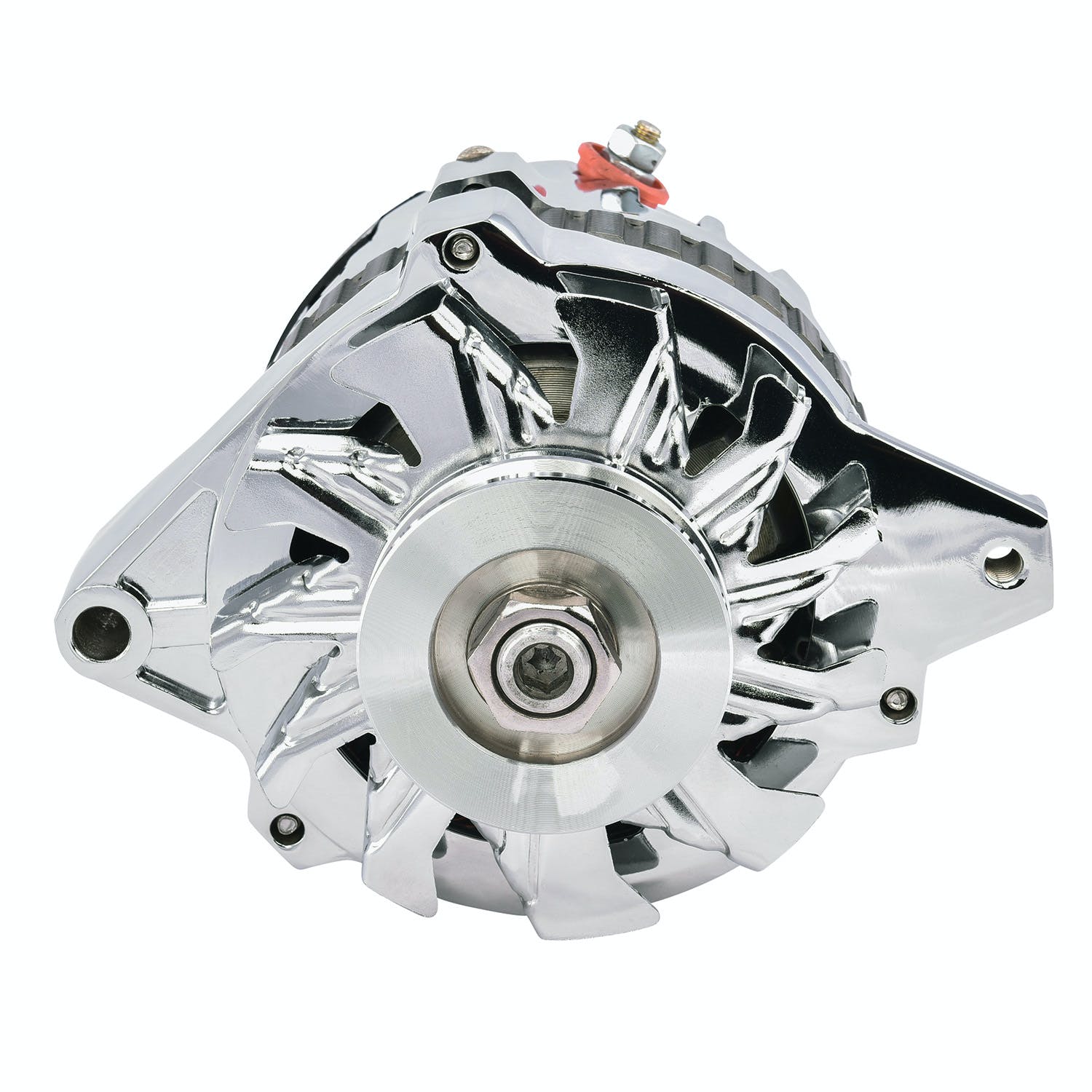 PROFORM 66430.16C CS130 Alternator; 160 AMP; GM CS130; 1-Wire; Machined Pulley; Chrome; 100% New