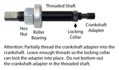 PROFORM 66520 Harmonic Balancer Installation Tool; Fits GM/Ford/Mopar and Metric