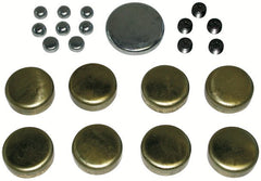 PROFORM 66552 Brass Freeze Plug Kit; For Big Block Chevy 396-454 Engines; All Sizes Included