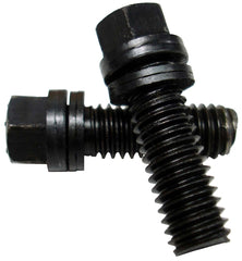 PROFORM 66756 Wedge-Locking Header Bolts; Hex Head; 3/8 dia. X 1in; Blk Oxide Finish; 16 Pcs