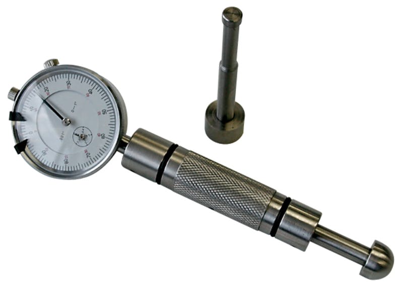 PROFORM 66838 Engine Camshaft Checking Tool with Dial Indicator; Fits GM and Ford Lift Bores