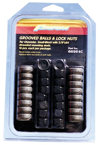 PROFORM 66924C Engine Rocker Arm Ball and Nut Kit; Fits 3/8-24 Thread Stud; For Stamped Rockers