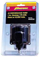 PROFORM 66959C Engine Ignition Coil; Ford Mustang TFI E-Core Style; 45000 Volt; Black