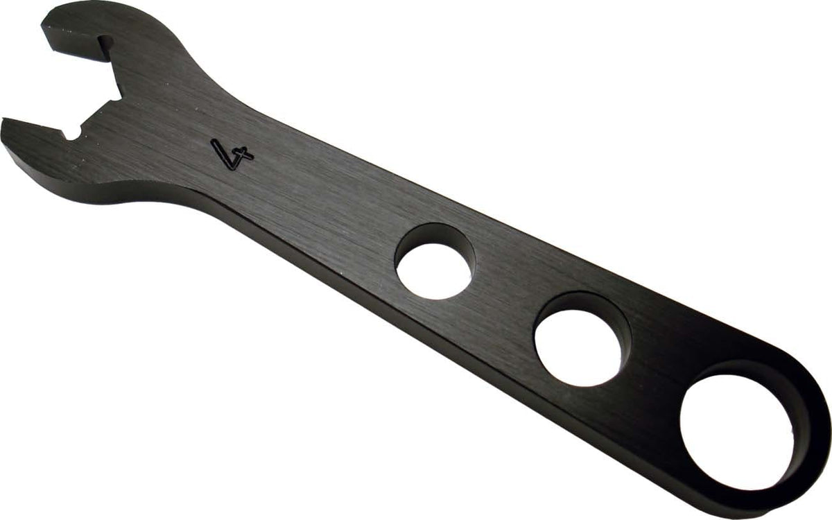 PROFORM 66971C Aluminum AN Hex Wrench For -4AN; 9/16 Inch Fittings; Black Anodized; Sold Each