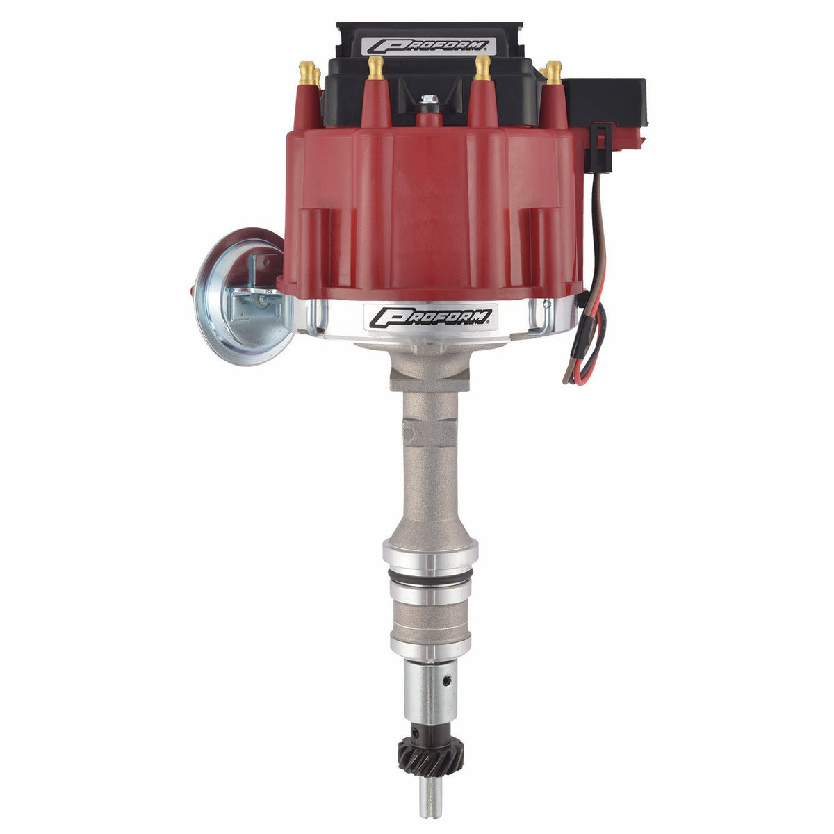 PROFORM 66980R HEI Distributor; Street/Strip; Built-In Coil; Red Cap; For Ford 351C-460 Engine