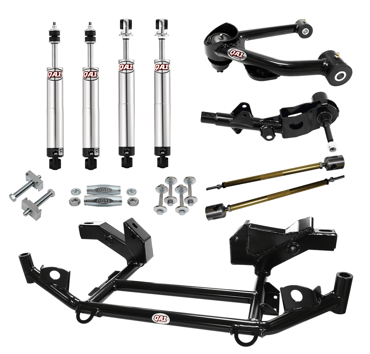 QA1 DK11-CRA1 Drag Kit, Level 1, Mopar A-Body 67-72 Mopar A-Body, W/O Shocks