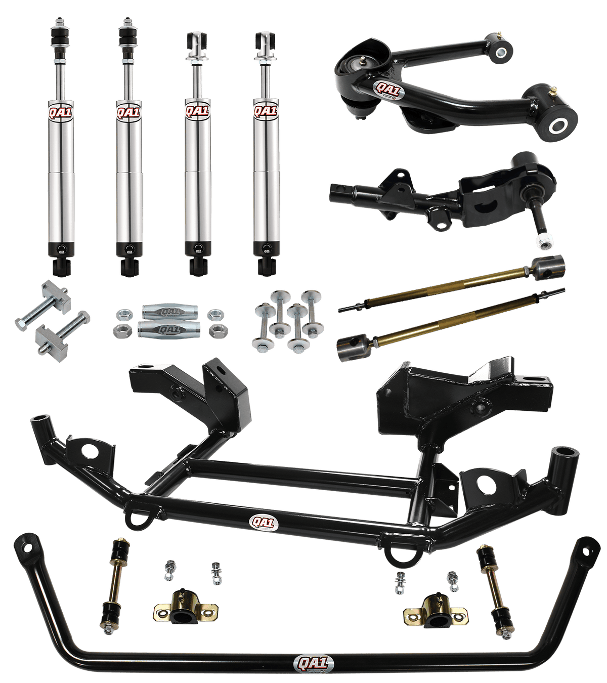 QA1 HK02-CRA1 Handling Kit, Level 2, Mopar A-Body 67-72 Mopar A-Body, W/ Shocks