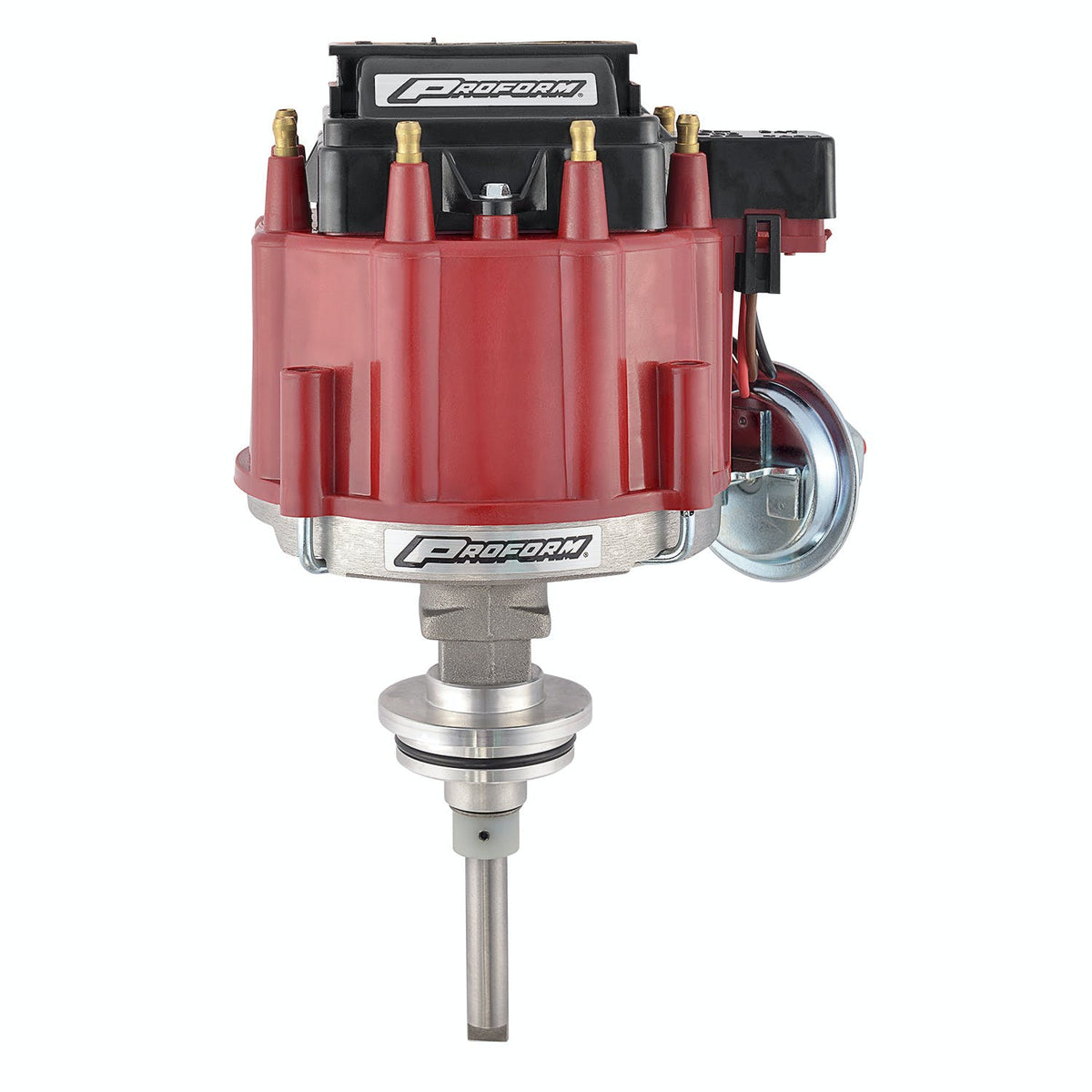 PROFORM 67040 HEI Distributor; Fits Chrysler 273-360 Engines; Red Cap and 50K Coil Included