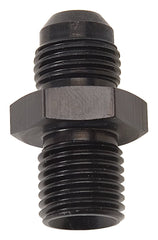 Russell 670533 Adapter fitting. #6 AN male to M16 x 1.5 male. Black finish