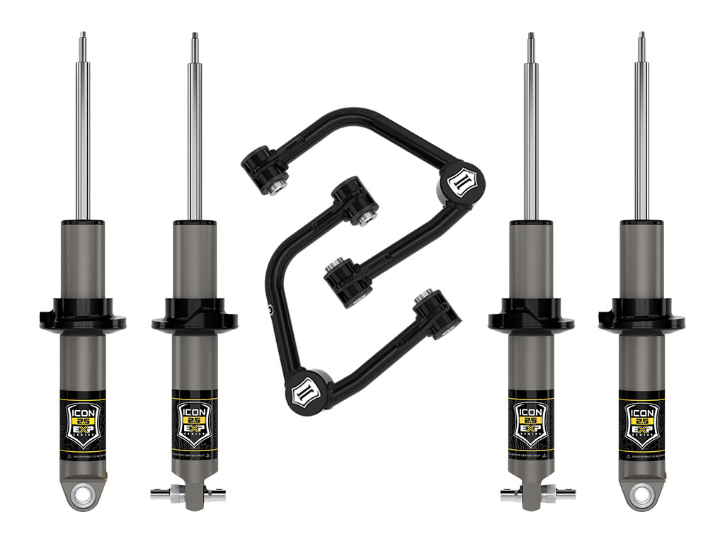 ICON Vehicle Dynamics K40012T 2.0 Pkg 0-2 inch Lift Stage 2 Suspension System Tubular