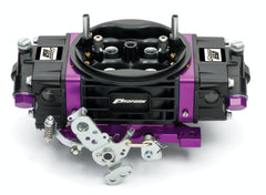 PROFORM 67301 Black Race Series Carburetor; 650 CFM, Mechanical Secondary, Black and Purple